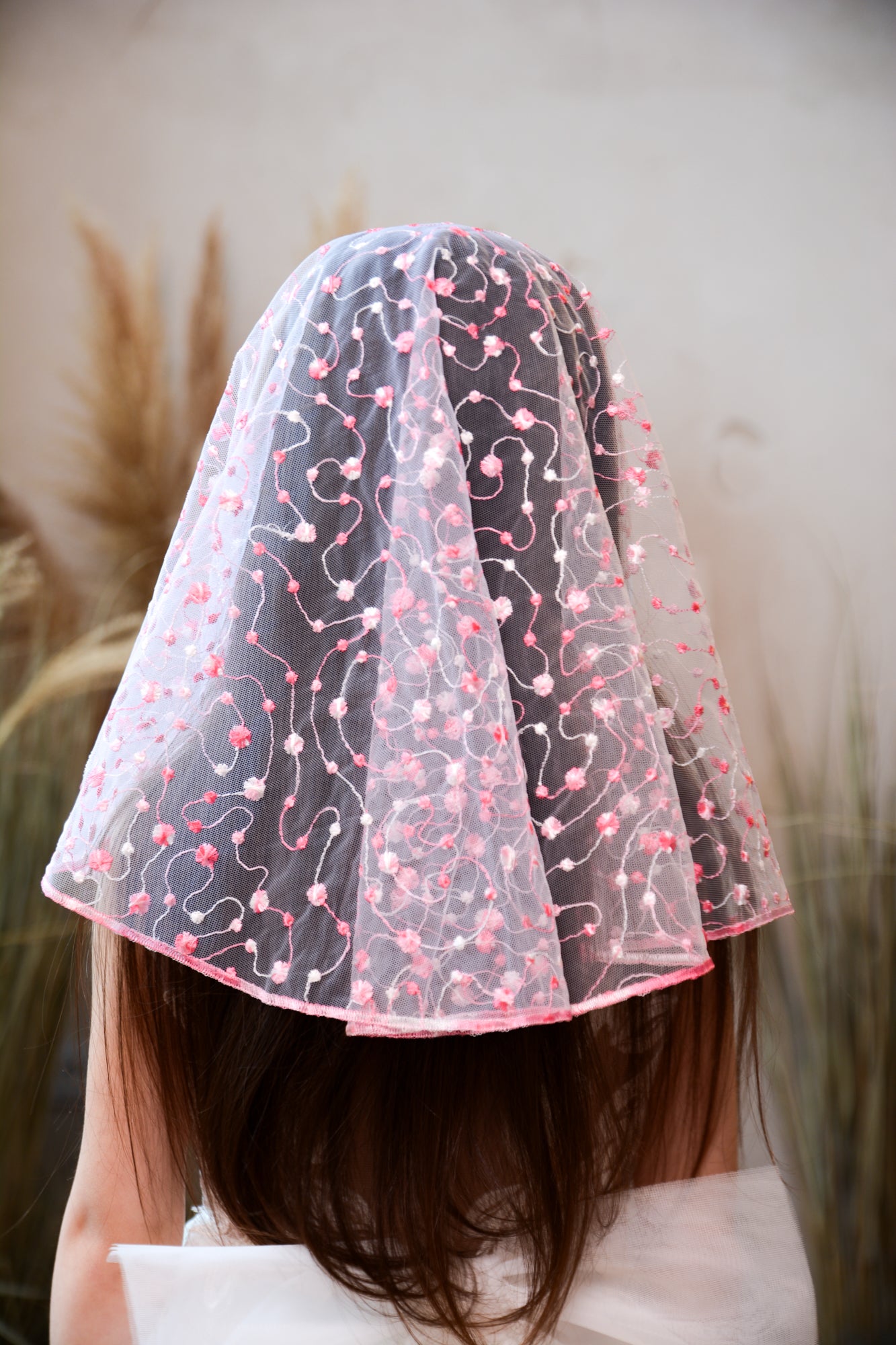 CHILD PINK VEIL