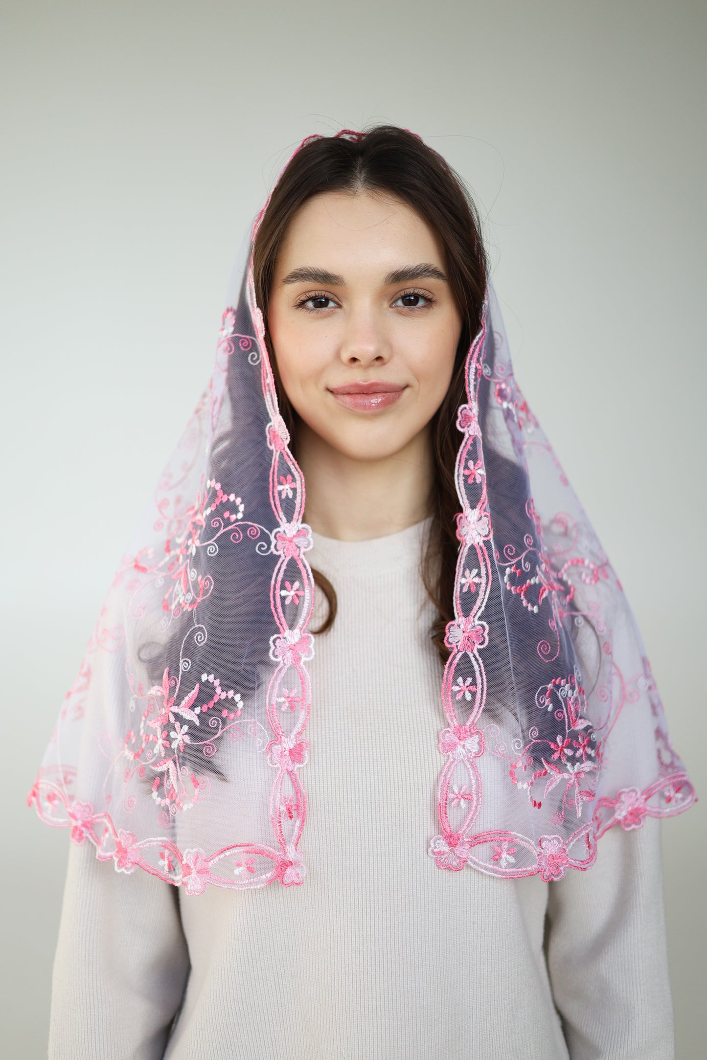 GRADIENT PINK VEIL