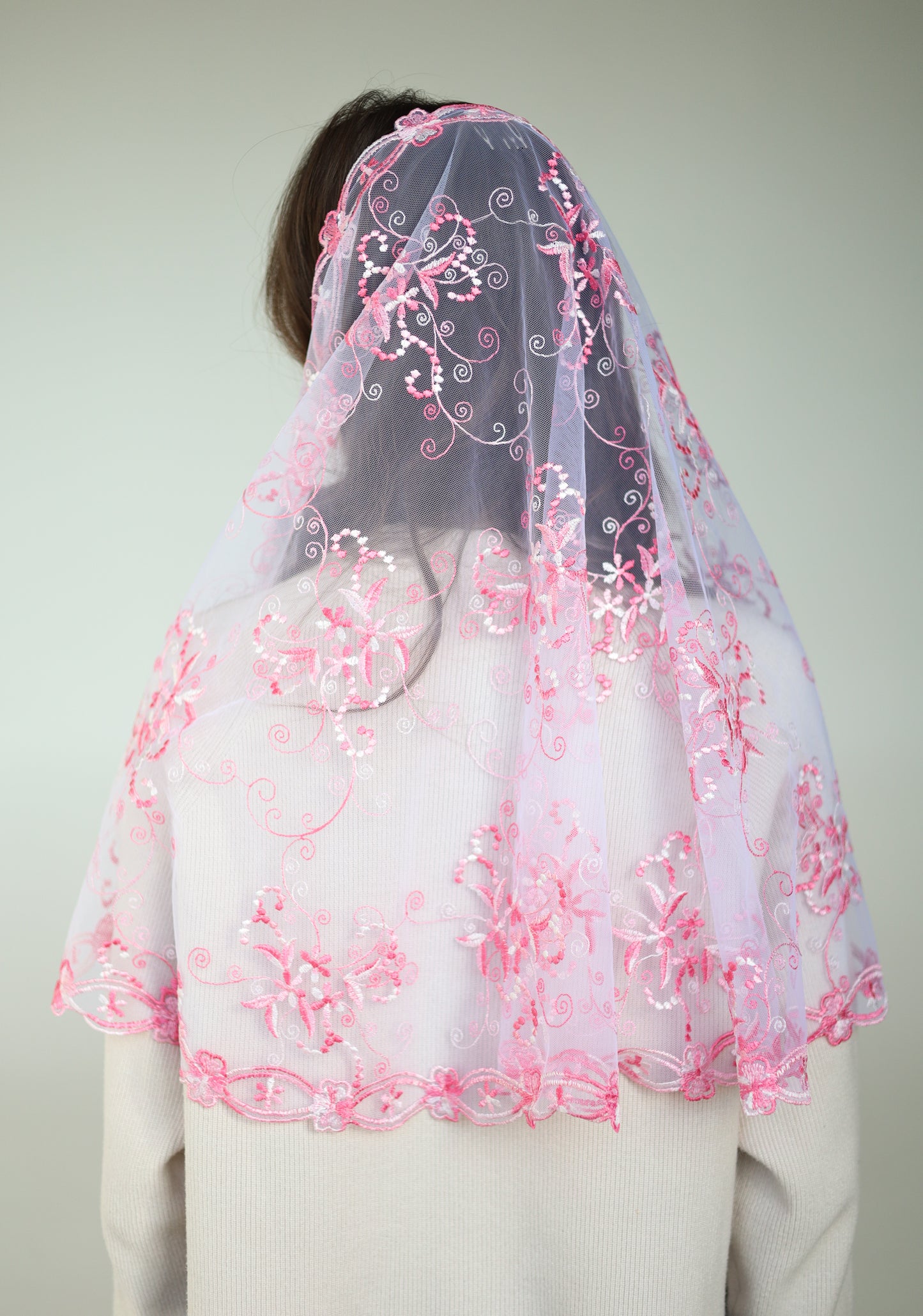 GRADIENT PINK VEIL