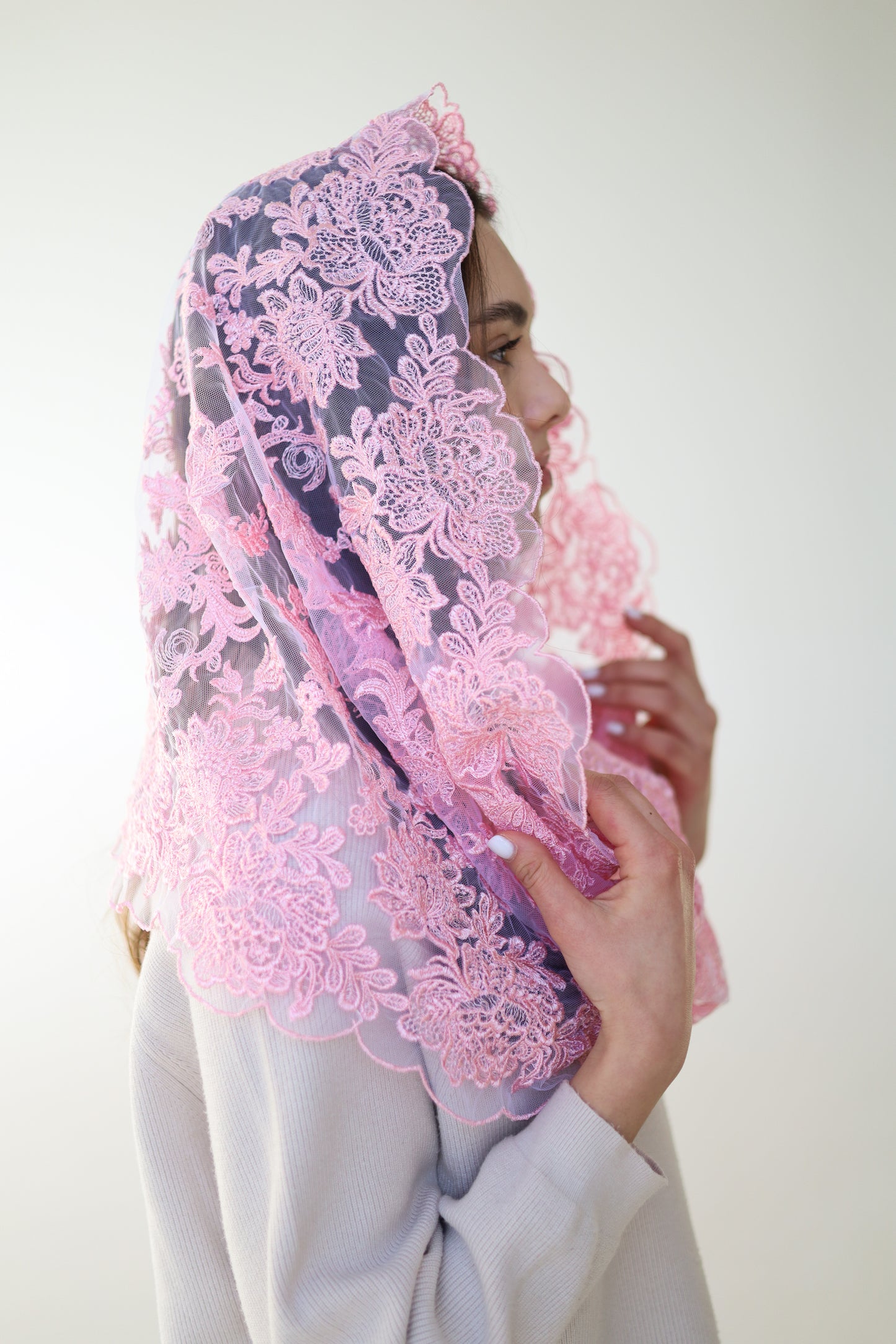 PINK CHAPEL VEIL