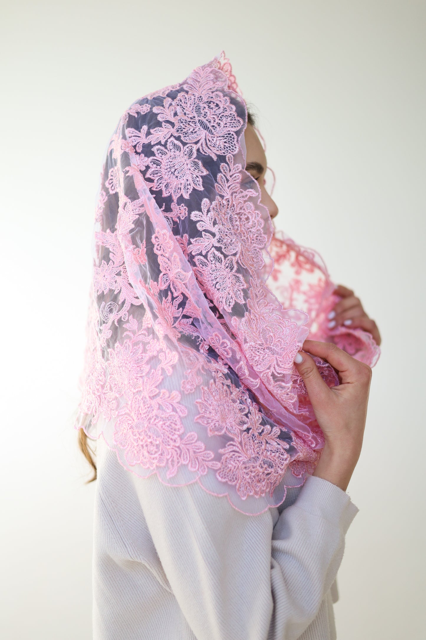 PINK CHAPEL VEIL