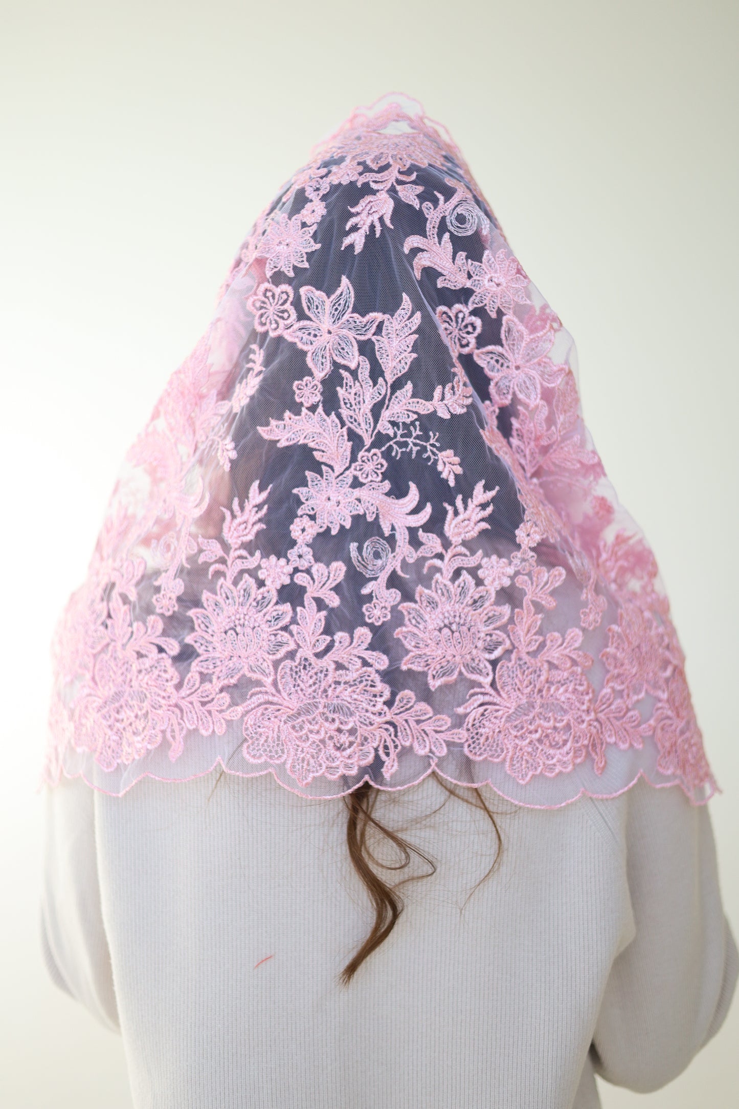 PINK CHAPEL VEIL