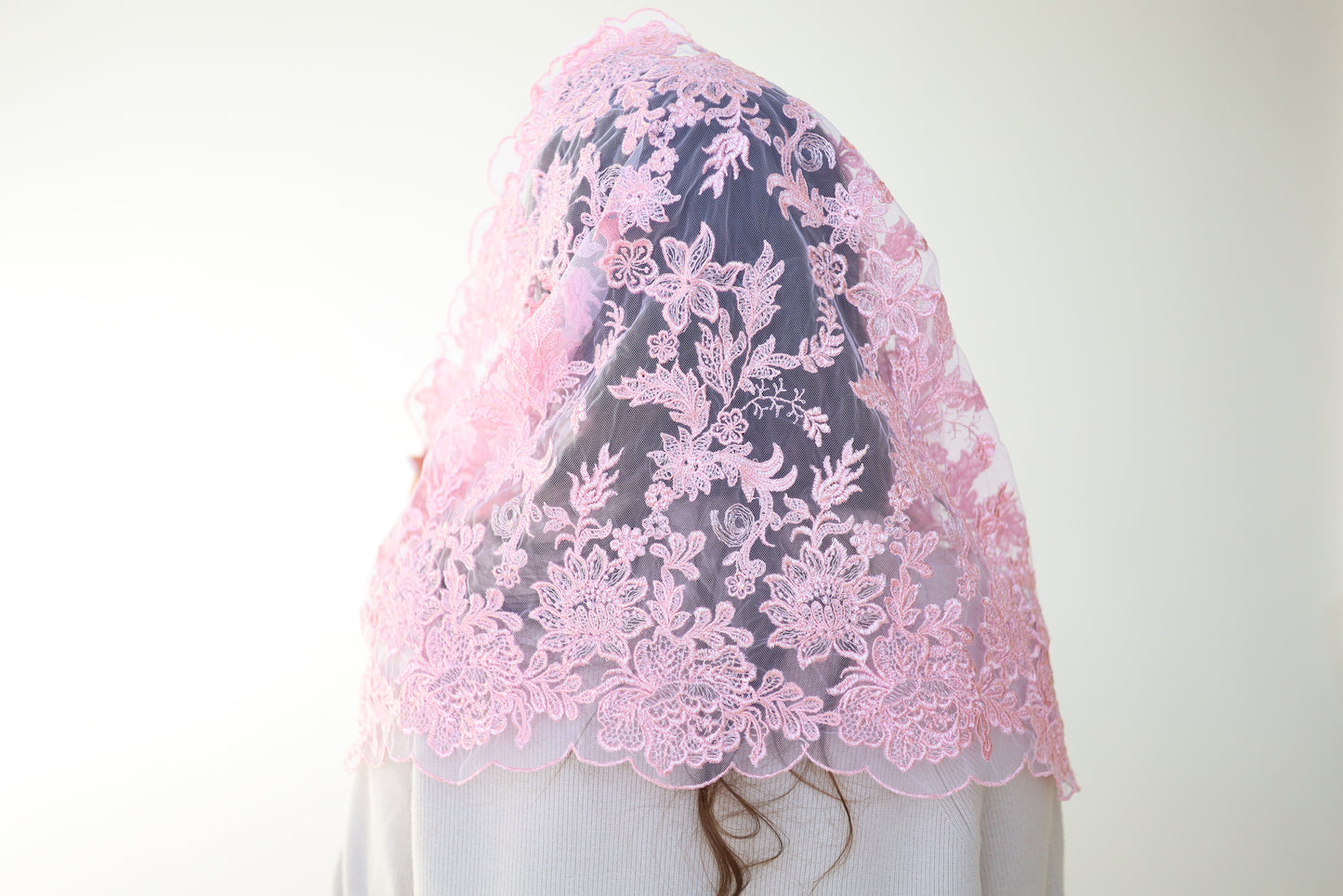 PINK CHAPEL VEIL